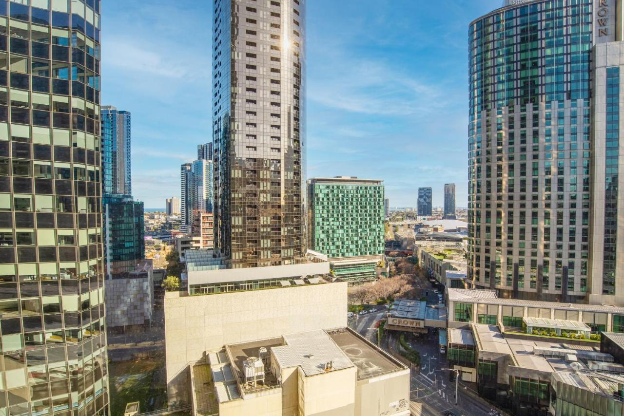 Sophisticated Designer Condo W River & City Views Melbourne Exterior foto
