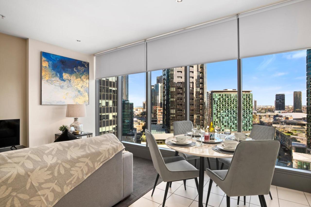 Sophisticated Designer Condo W River & City Views Melbourne Exterior foto